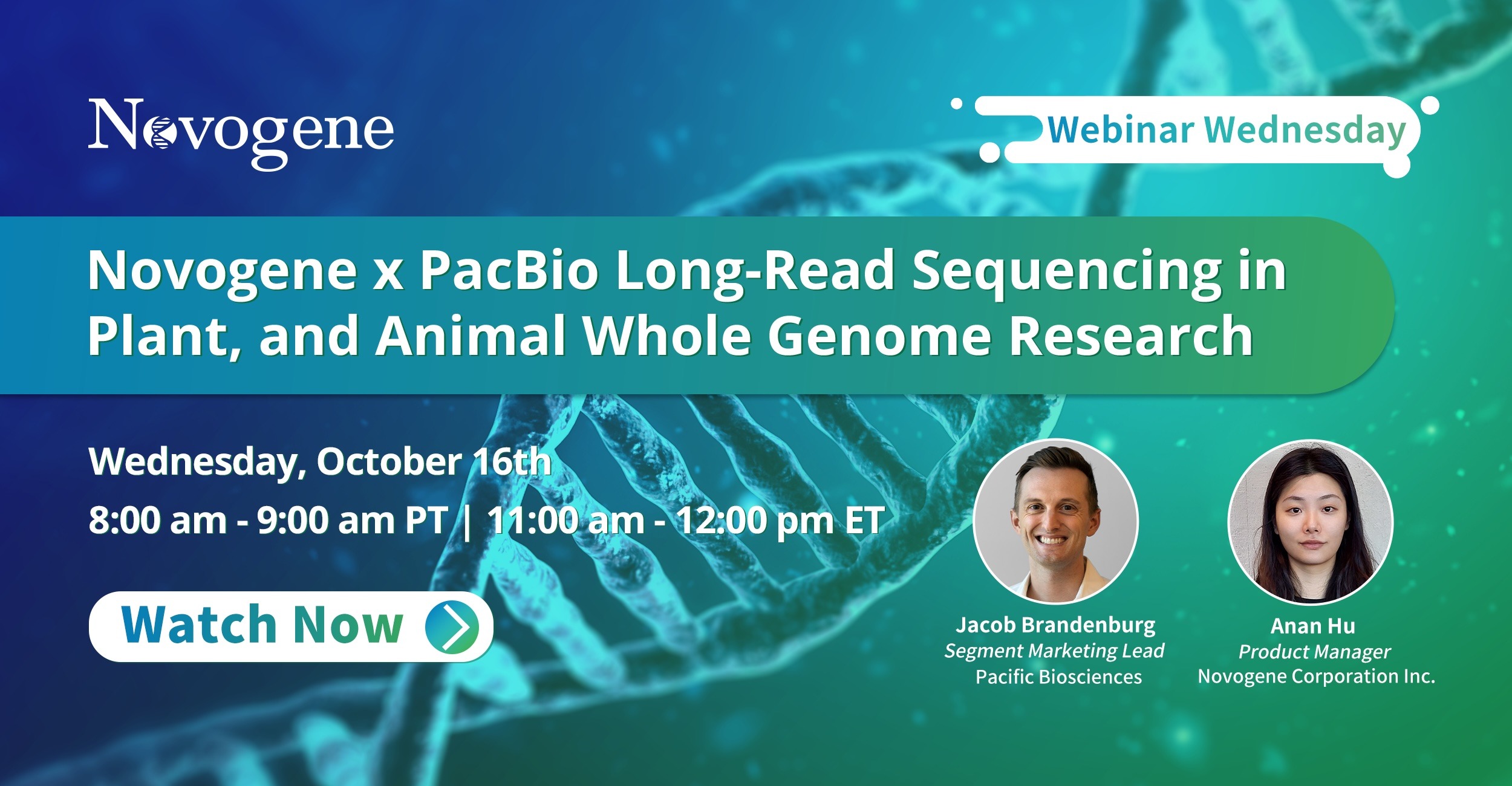 Novogene x PacBio Long-Read Sequencing in Plant and Animal Whole Genome ...